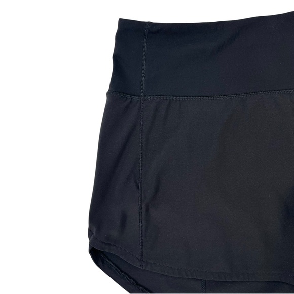 Lululemon Speed Up Short Long 4" Inseam - Black Active Runner Shorts sz 6 - Picture 6 of 13